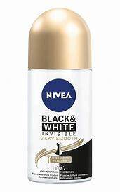 Nivea Black&White Invisible Silky Smooth Antyperspirant w kulce 50 ml