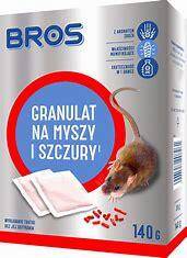 BROS  Granulat na myszy i szczury, saszetki, 7 szt. produkt biobójczy