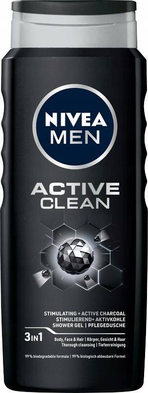 Żel Nivea Men Active Clean 500 ml