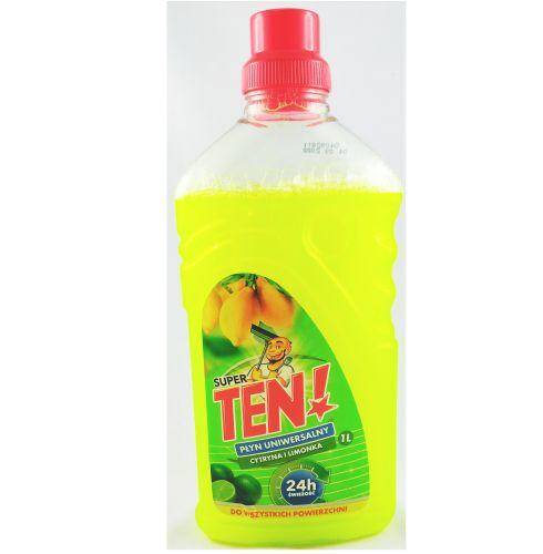 Płyn czyszczący uniwersalny TEN! 1L Cytryna i Limonka