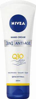 NIVEA Q10 Przeciwzmarszczkowy krem do rąk 3in1 Anti-Age Care 75 ml