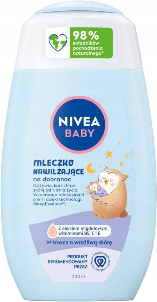 NIVEA BABY Mleczko Nawilżające na dobranoc 200 ml