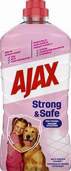 AJAX Płyn uniwersalny do czyszczenia wszystkich powierzchni STRONG & SAFE, 1 l