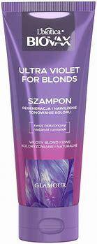 BIOVAX Ultra Violet for Blonds szampon do włosów blond i siwych, 200 ml
