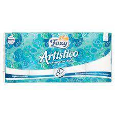 Foxy Artistico papier toaletowy biały 8 rolek