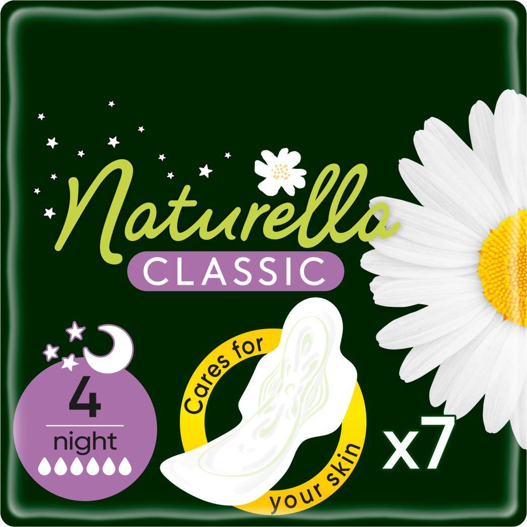 Naturella podpaski Classic Night Camomile 7 sztuk