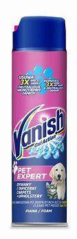 Vanish Oxi Action Pet Expert Piana do dywanów i tapicerek 600 ml