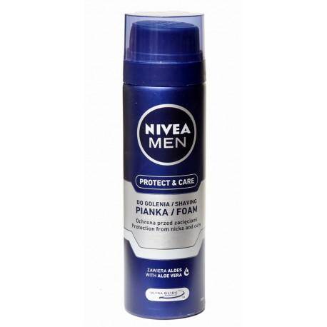 Nivea Men Protect & Care ochronna pianka do golenia 200ml