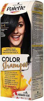 Palette Color Shampoo Szampon koloryzujący Granatowa czerń 339