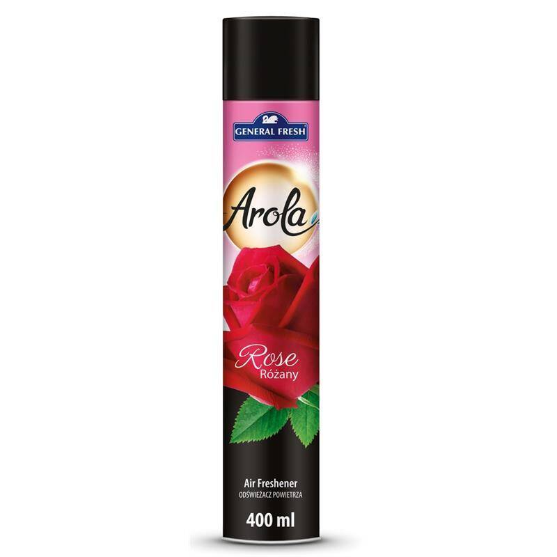 Arola odświeżacz powietrza Spray General Fresh Róża 400 ml