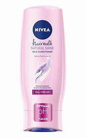 NIVEA Mleczna odżywka wyzwalająca blask Hairmilk Natural Shine, 200 ml