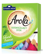 Zapach do szafy General Fresh Arola - odświeżający dysk Fresh Breeze