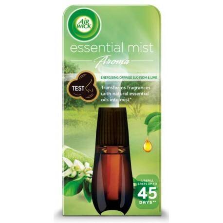 Air Wick Essential Mist Aroma wkład do automatycznego odświeżacza Energising Orange Blossom & Lime 20ml