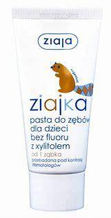 Ziaja Ziajka pasta do zębów dla dzieci bez fluoru z xylitolem od 1 ząbka 50 ml