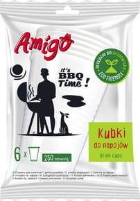 Amigo - Kubki papierowe - szt (6 sztuk)