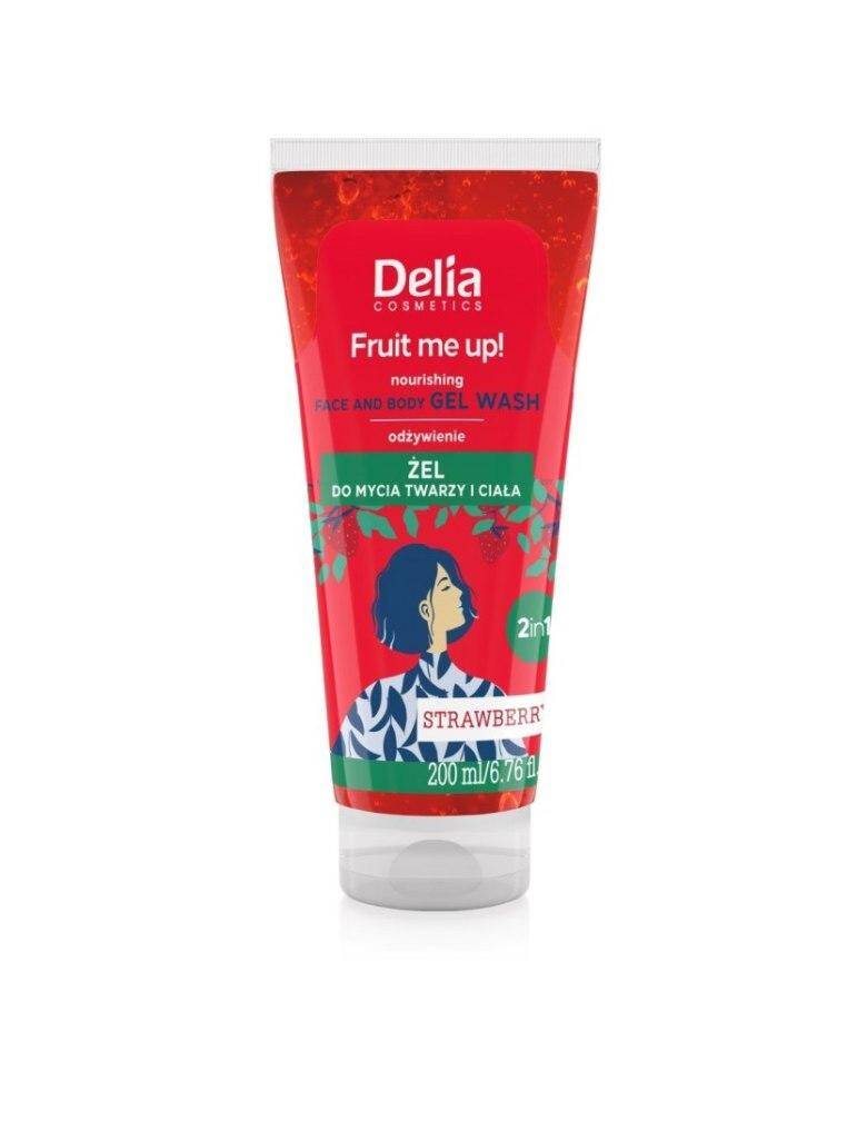 DELIA FRUITmu ŻEL STROWBERRY 200ML