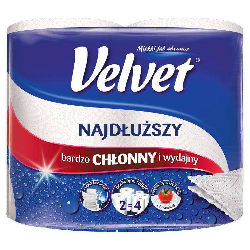 VELVET Ręcznik papierowy Extra Long 2szt