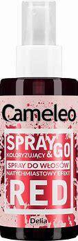Delia Spray&Go spray koloryzujący do włosów czerwony 150ml