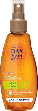 DAX SUN Olejek do opalania NAWILŻAJĄCY SPF 30, 200 ml