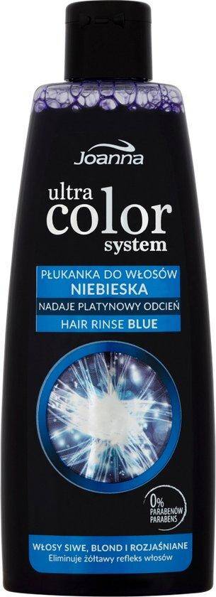 Joanna Ultra Color System Płukanka do włosów niebieska 150 ml
