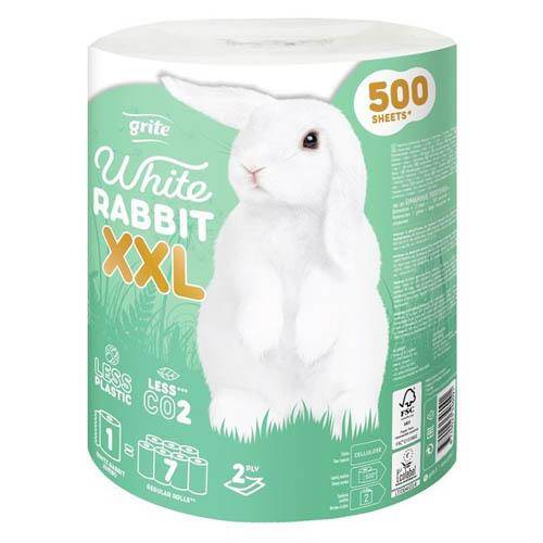 Grite White Rabbit Ręcznik papierowy XXL