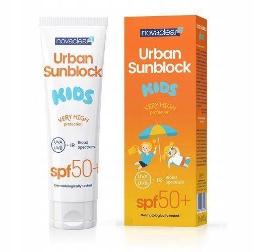 Novaclear Urban, Sunblock dla Dzieci od 3 roku życia, krem, 125 ml 