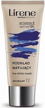 Nature matte podkład matujący do twarzy 12 naturalny 30ml (Lirene)