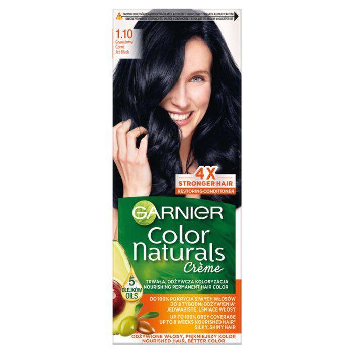 Garnier Color Naturals farba do włosów 1.10 granatowa czerń