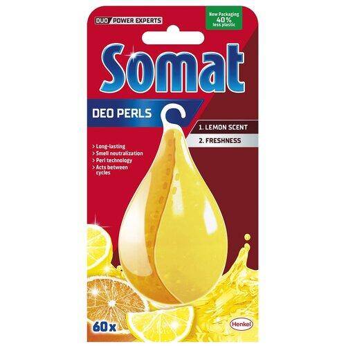 Somat Deo Duo-Perls Odświeżacz do zmywarek cytrynowo-pomarańczowy 17 g