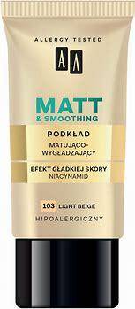 AA MAKE UP AA Make Up Podkład matująco wygładzający 103 light beige 30 ml