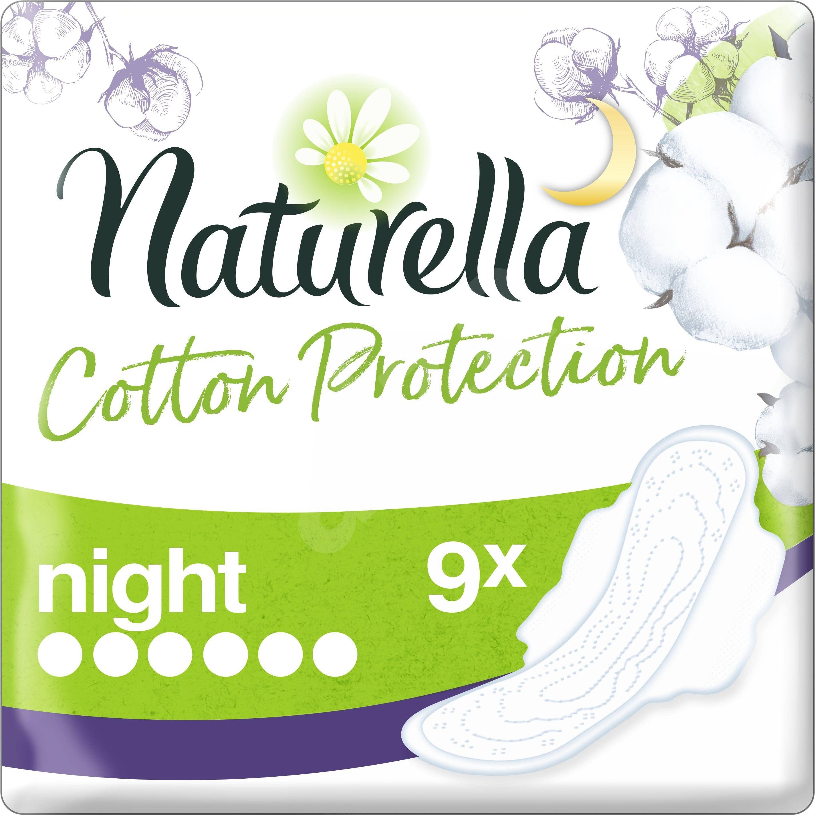 Naturella Cotton Protection Ultra Night Size 4 podpaski 9szt