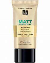 AA AA Make Up Matt podkład matująco wygładzający 107 dark beige 30 ml