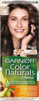 GARNIER COLOR NATURALS Farba do włosów 5.00 GŁĘBOKI BRĄZ