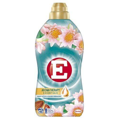 E Aromatherapy Essentials Płyn do płukania tkanin Kwiat Lotosu & Olejek Migdałowy 1012 ml (46 prań)