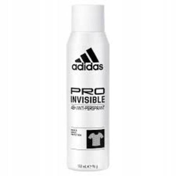 adidas  Dezodorant spray damski PRO INVISIBLE, 150 ml