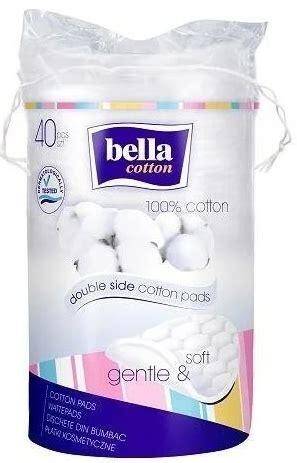 Bella Cotton płatki kosmetyczne 40 sztuk owalne