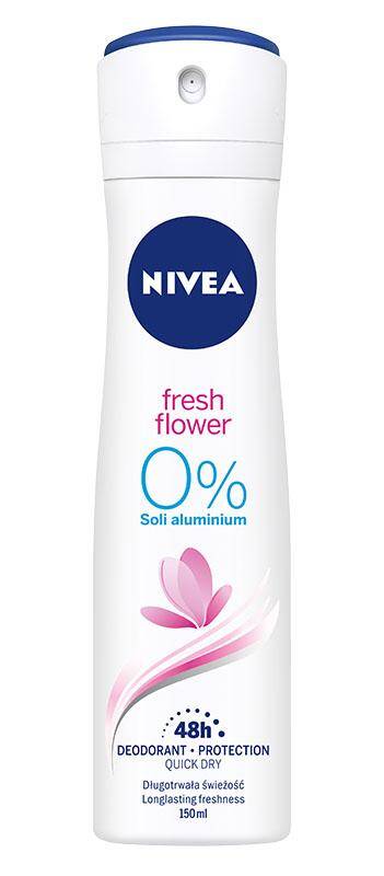 Nivea Fresh Flower dezodorant spray 48H 150ml