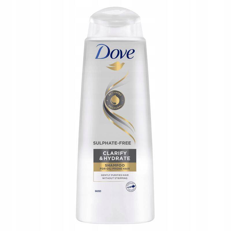 Dove Clarify&Hydrate Nawilżający szampon do włosów 400ml