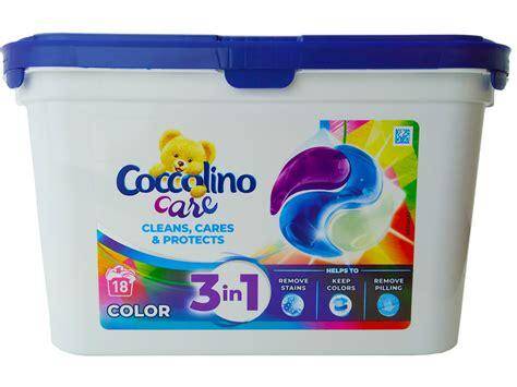 Coccolino Care kapsułki do prania kolorowych tkanin 3w1 486 g (18 pra