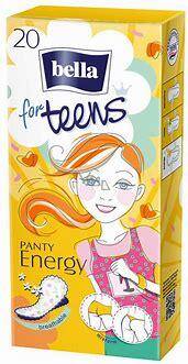 BELLA For Teens Energy wkładki higieniczne dla dziewczyn 20 szt.