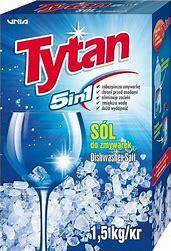 Sól do zmywarki gruboziarnista Tytan 1,5 kg