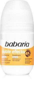 Deodorant Double Effect antyperspirant roll-on na spowolnienie odrastania włosków 50 ml (Babaria)