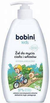 Bobini Kids żel do mycia ciała i włosów hypoalergiczny 500 ml