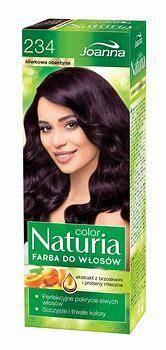 Joanna Naturia color Farba do włosów śliwkowa oberżyna 234