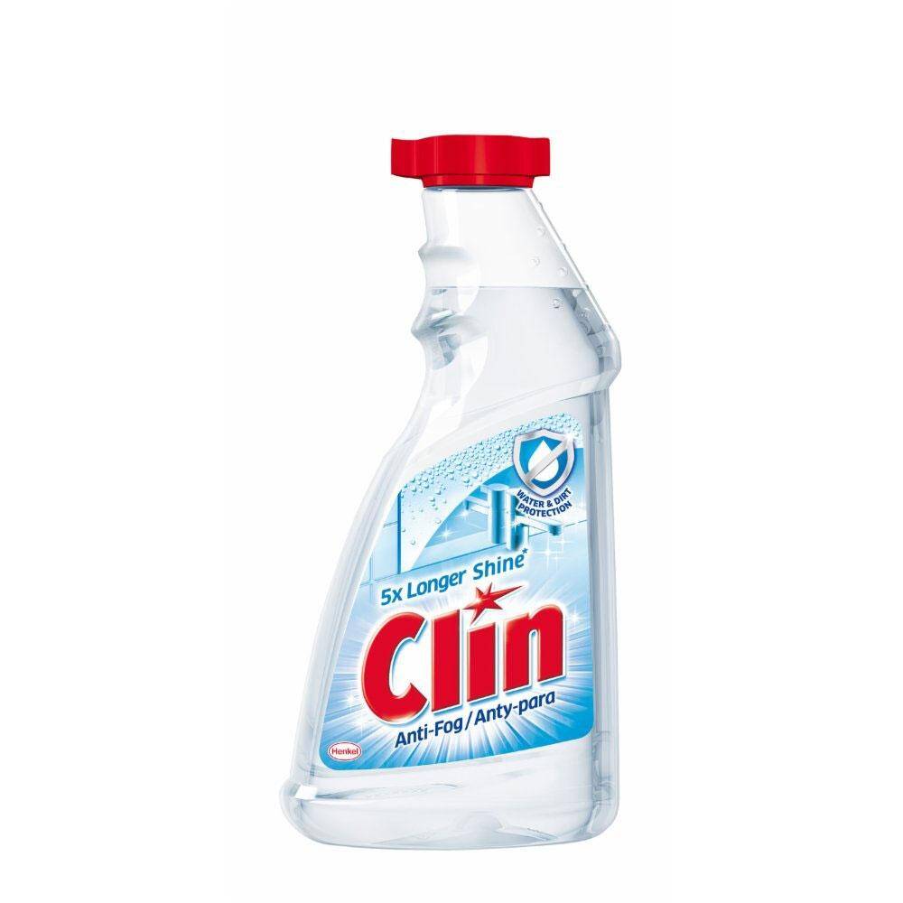 Clin Płyn do mycia powierzchni szklanych opakowanie uzupełniające 500 ml