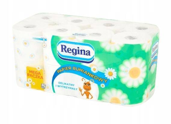 Papier toaletowy Regina rumiankowy 16 rolek