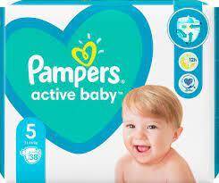 Pampers Active Baby Pieluszki Jednorazowe 5, 11-16KG 38 Sztuk