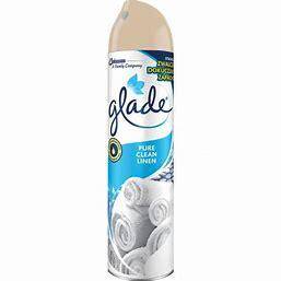 Glade Pure Clean Linen Odświeżacz powietrza w aerozolu 300 ml