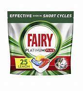 Fairy Platinum Plus Cytryna Tabletki do zmywarki All In One, 25 tabletek