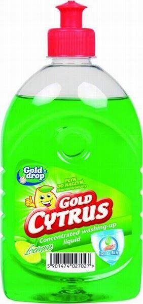 Gold Cytrus płyn do mycia naczyń cytryna 500ml